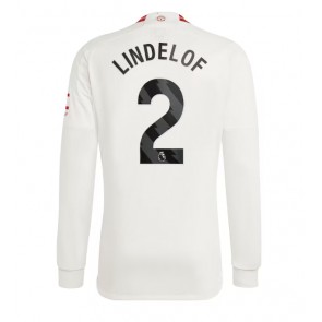 Manchester United Victor Lindelof #2 Koszulka Trzecich 2023-24 Długi Rękaw